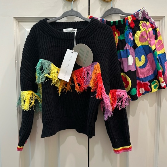 Stella McCartney Kids NWT Size 5 Sweater & Skirt Set
